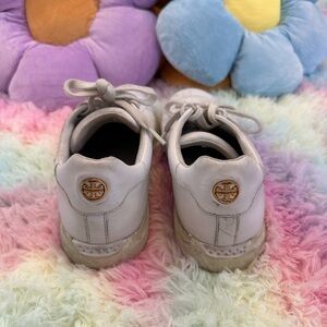 Tory Burch White Sneakers— Dirty (cleanable)